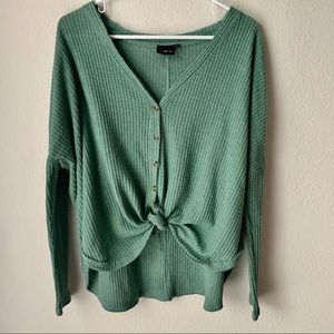 Urban Outfitters Out From Under Button-Front Top